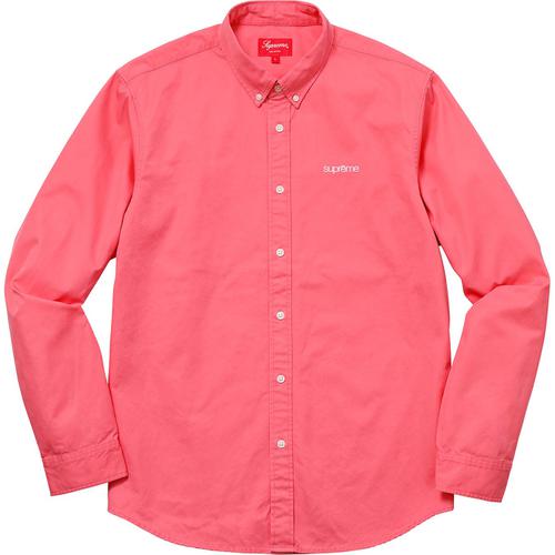 Supreme Washed Twill Shirt (SS18)
