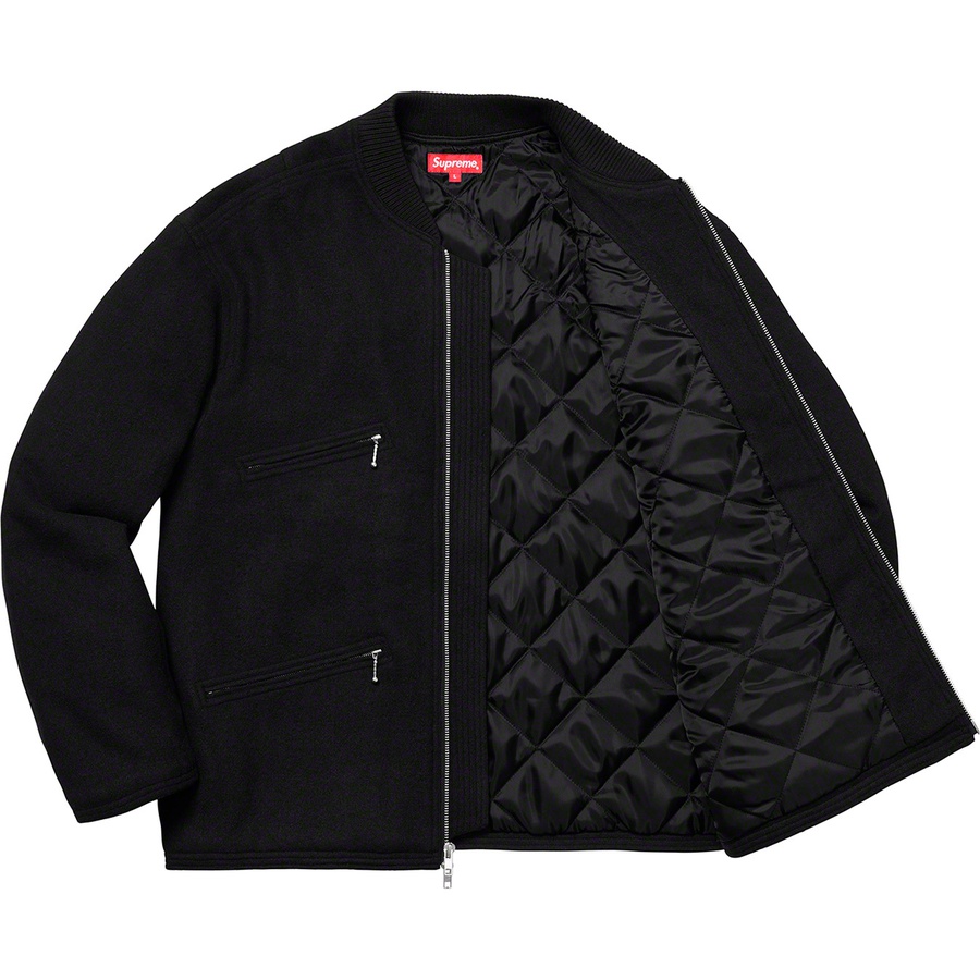 Supreme Zip Car Jacket (SS19) - Black