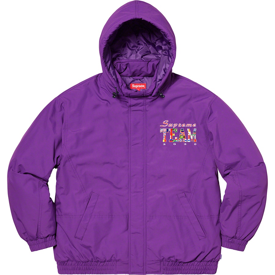Supreme Supreme Team Puffy Jacket (SS20) - Purple