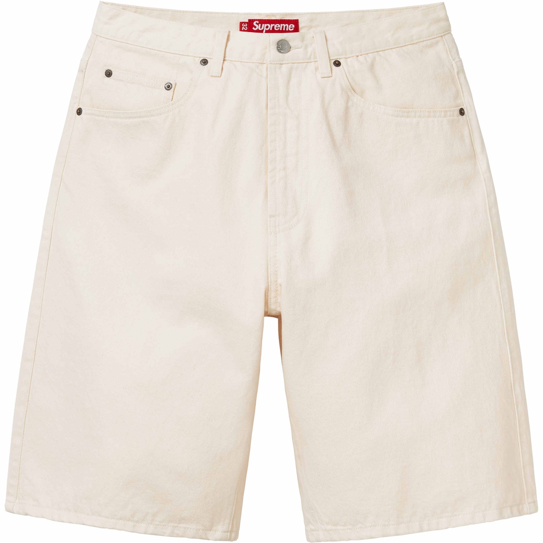 Supreme Baggy Denim Short (SS24) - Natural