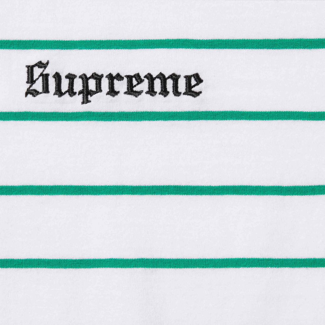 Supreme Melvins Stripe S S Polo (SS24) - White