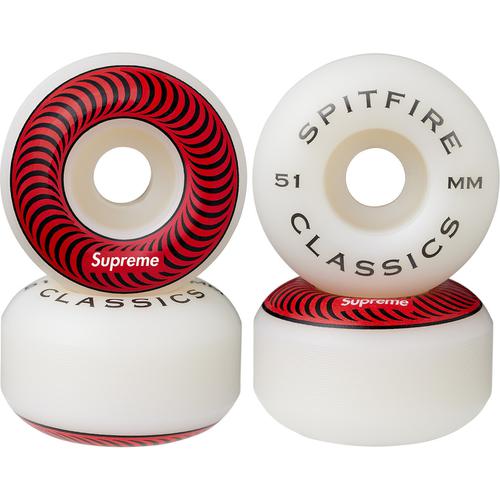 Supreme Supreme Spitfire Classic Wheels (Set of 4) (SS18) - $30