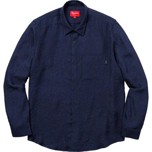 Supreme Floral Silk Jacquard Shirt (SS18) - $168