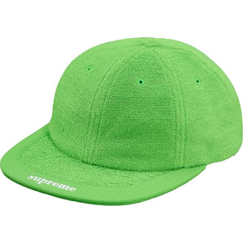 Supreme Terry Visor Logo 6-Panel (SS18) - $54