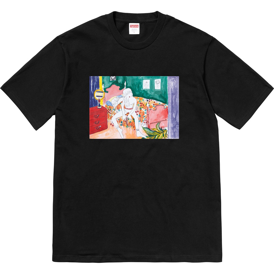 Supreme Bedroom Tee (FW18) - Black - $36