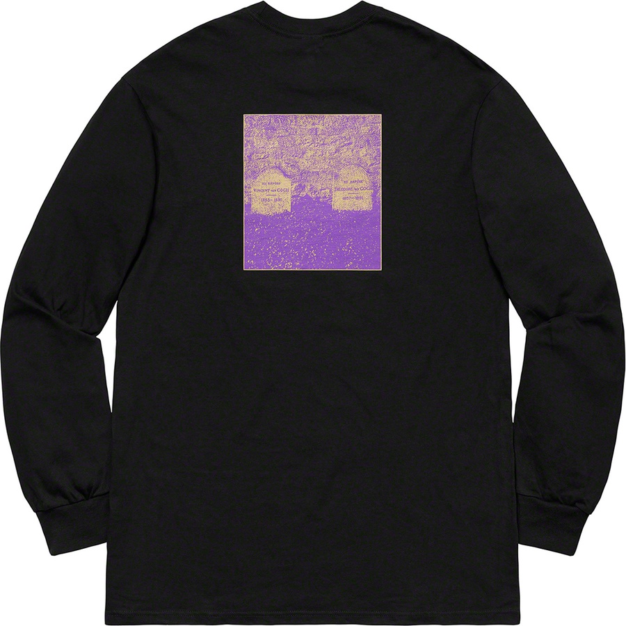Supreme The Real Shit L S Tee (SS19) - Black - $40