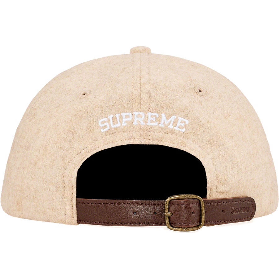 Supreme Wool S Logo 6-Panel (FW19) - Natural - $54