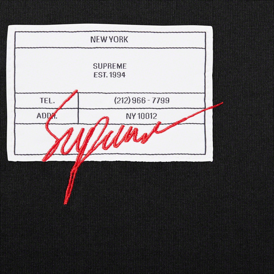 Supreme Signature Label S S Top (SS21) - Black - $68