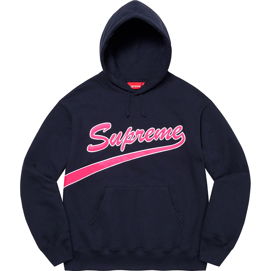 Supreme Tail Hooded Sweatshirt (FW21) - Navy - $168