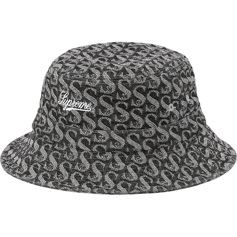 Supreme Monogram Denim Crusher (FW21) - Black - $54