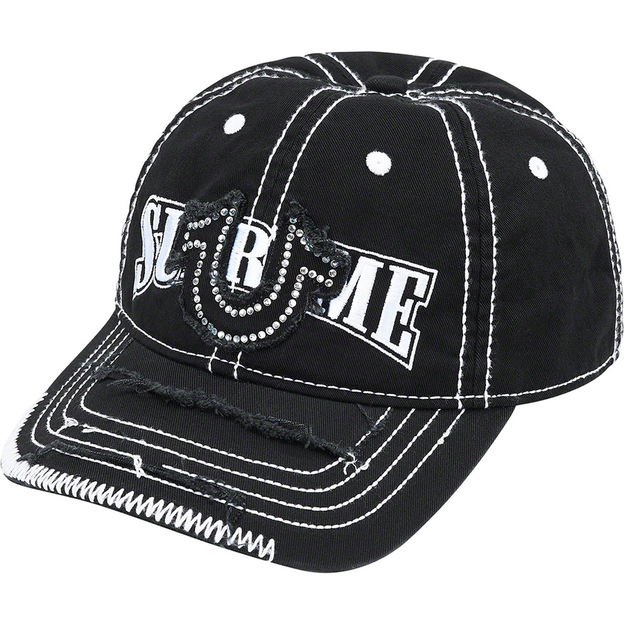 Supreme Supreme True Religion 6-Panel (FW21) - Black - $78