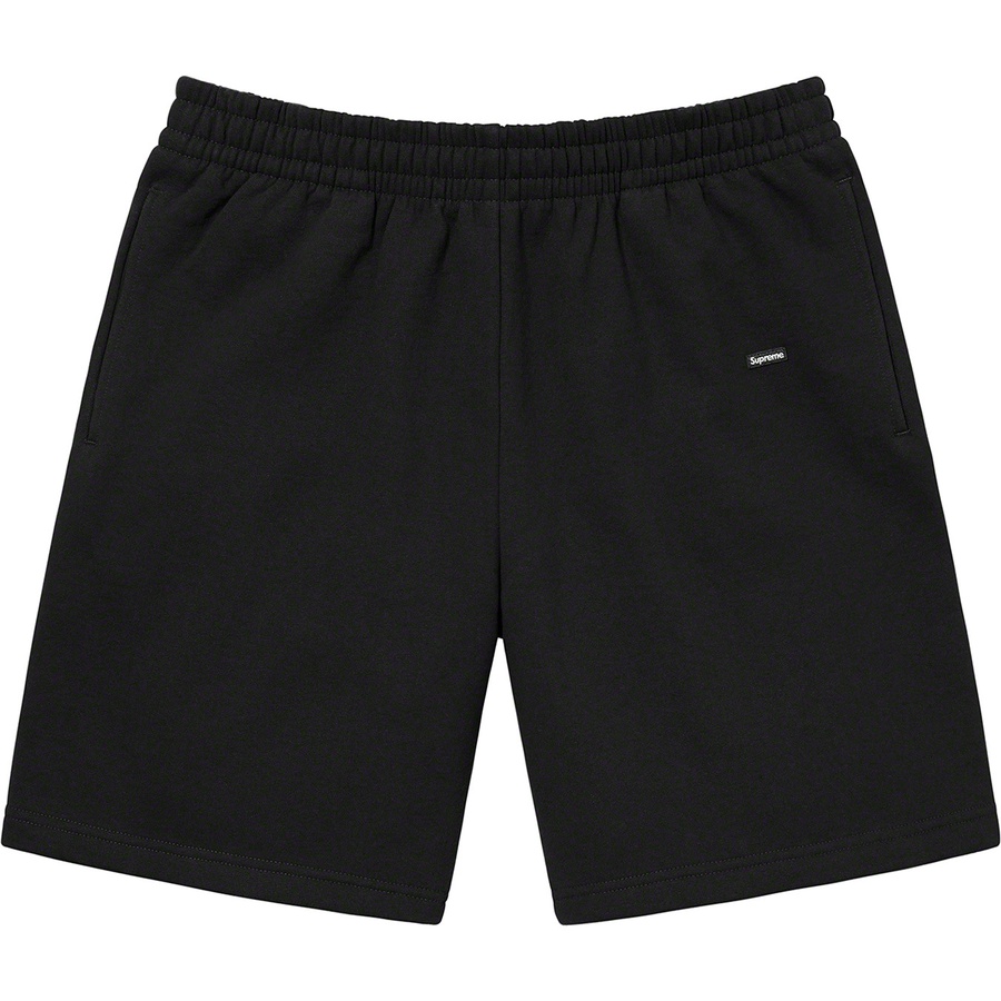 Supreme Small Box Sweatshort (FW22) - Black - $118