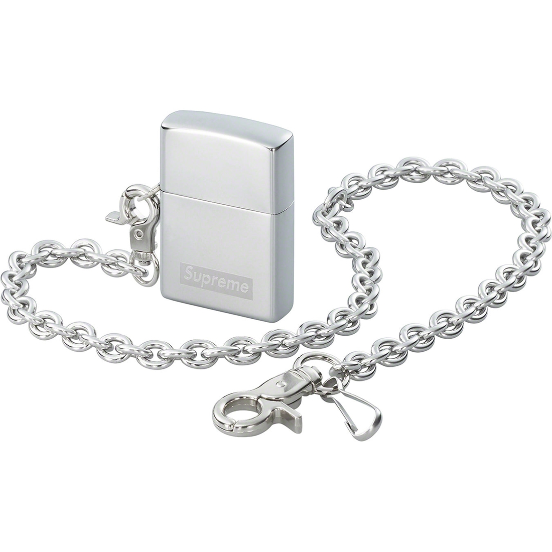 Supreme Chain Zippo (SS23) - Silver - $72