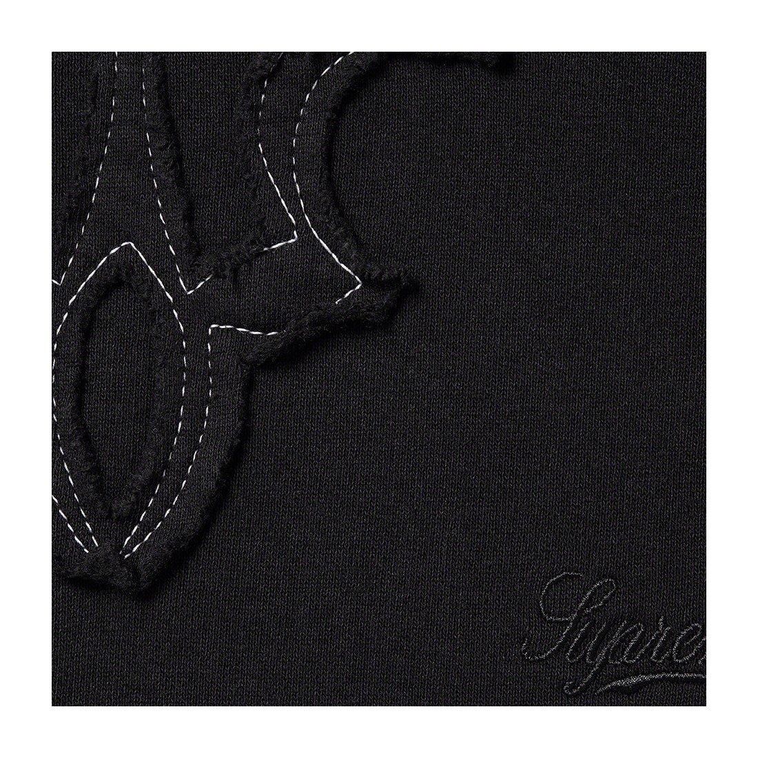 Supreme Western Cut Out Hooded Sweatshirt (SS23) - Black - $178