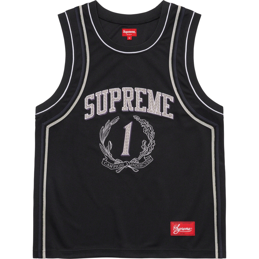 Supreme Campioni Basketball Jersey (SS23) - Black - $110