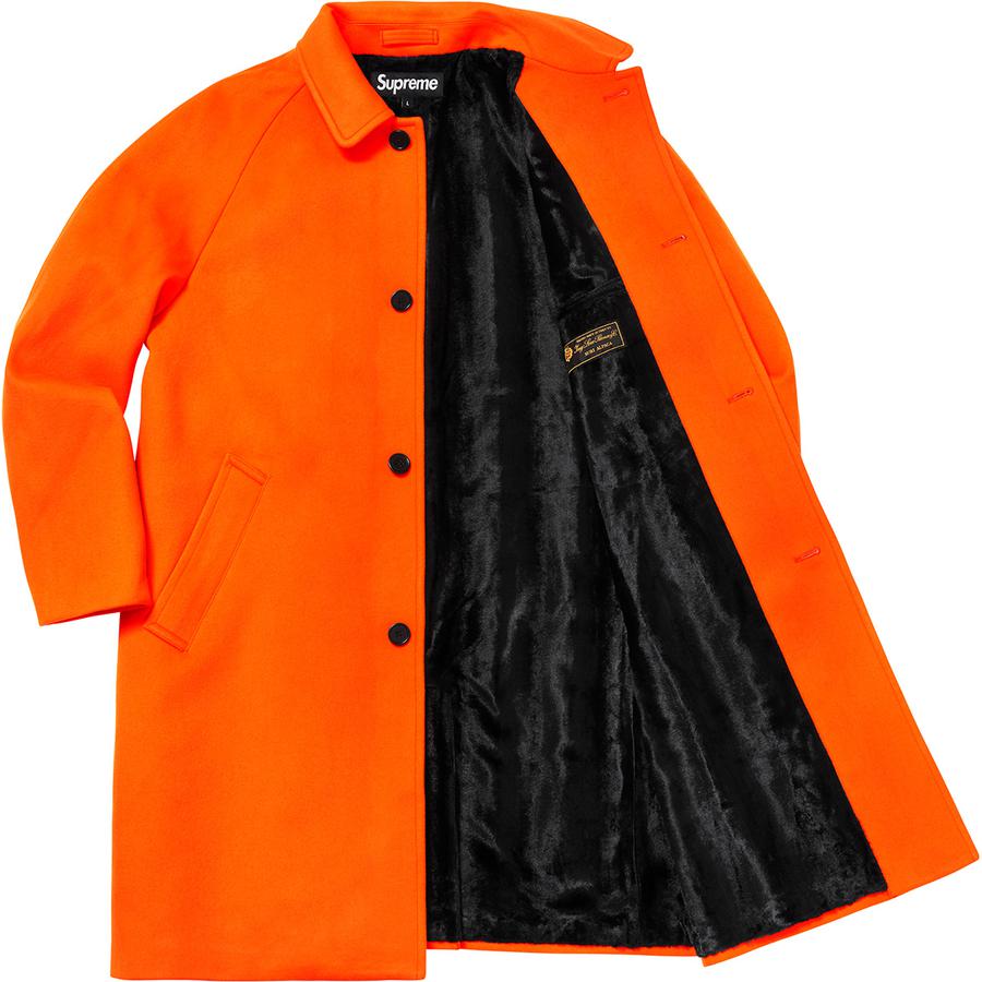 Supreme Wool Trench Coat (FW18) - $648