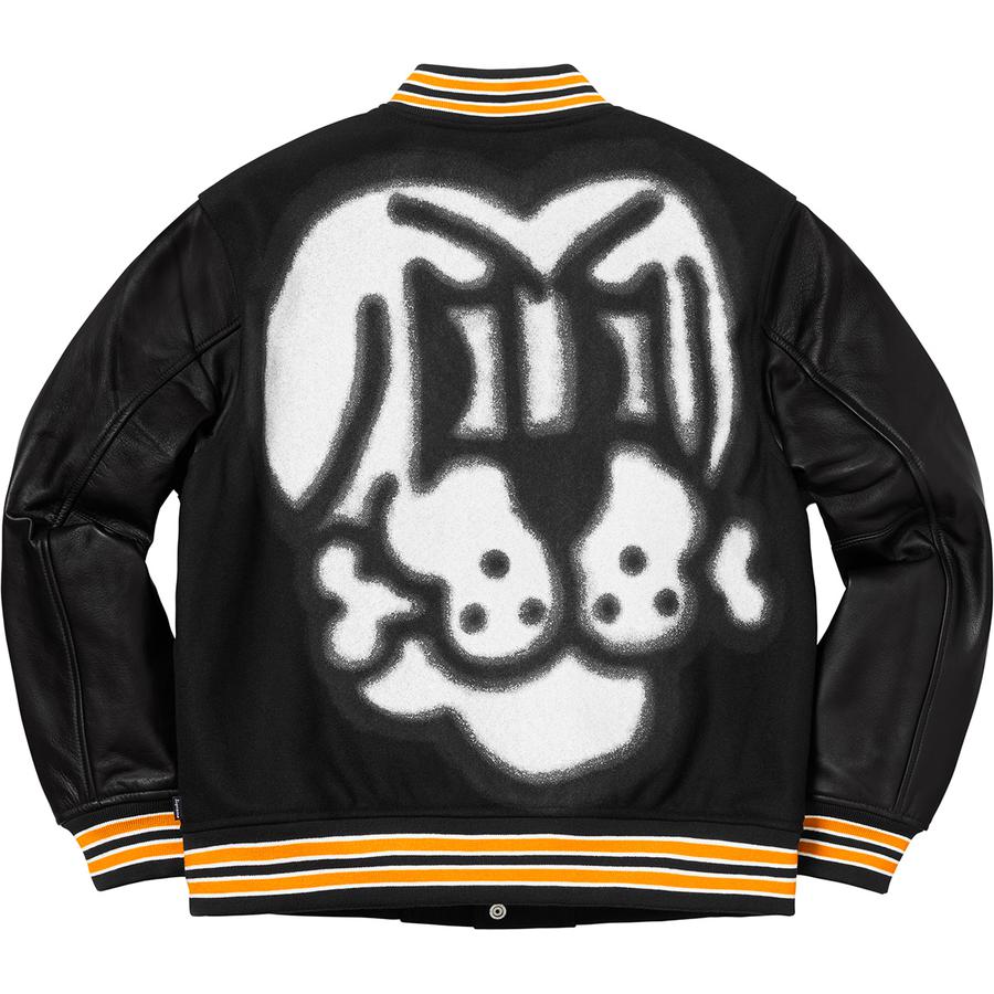 Supreme Bone Varsity Jacket (FW18) - $438