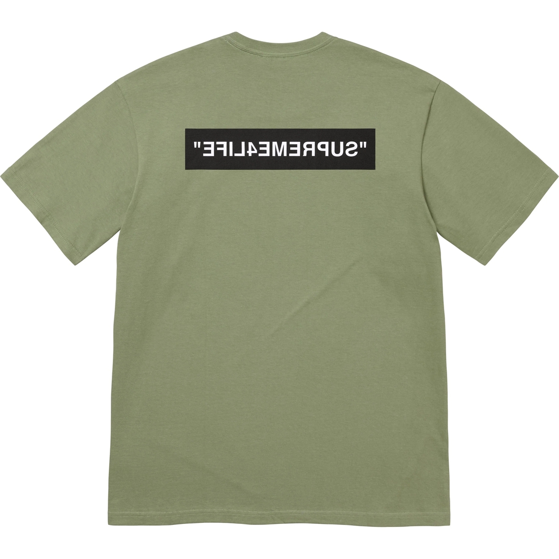 Supreme 4 Life Tee (FW24) - Light Olive - $40