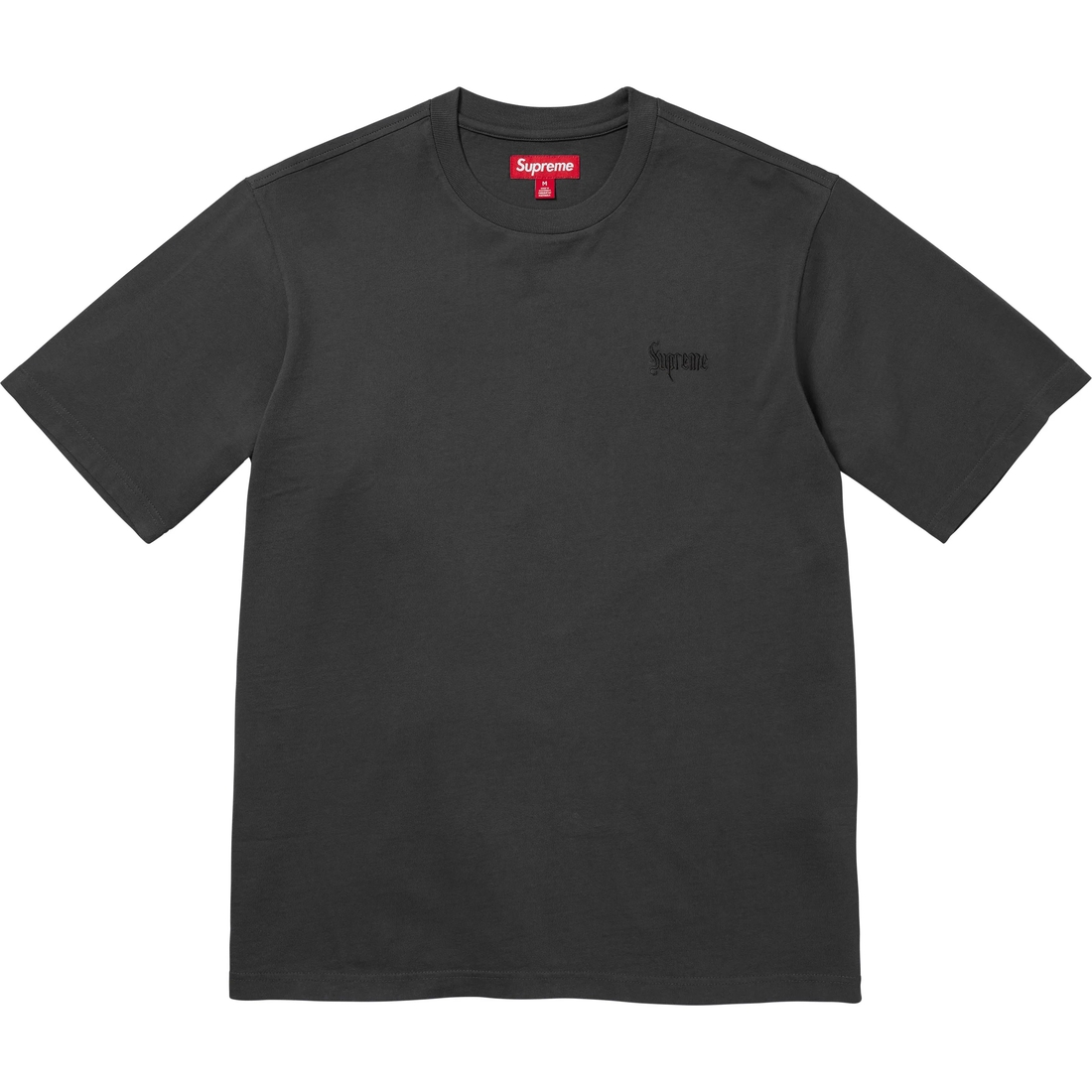 Supreme Old English Tee (FW24) - Black - $54
