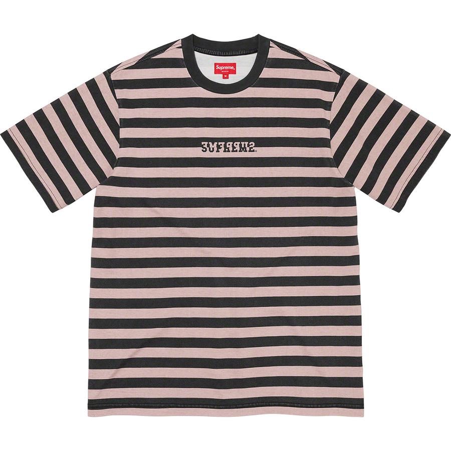Supreme Reverse Stripe S S Top (SS22) - $78