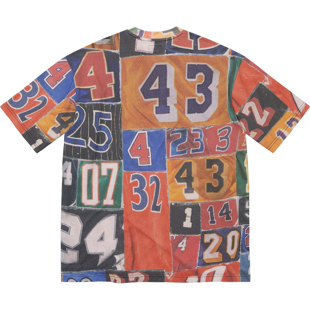 Supreme Jersey Collage S S Top (SS23) - [hidden] - $98