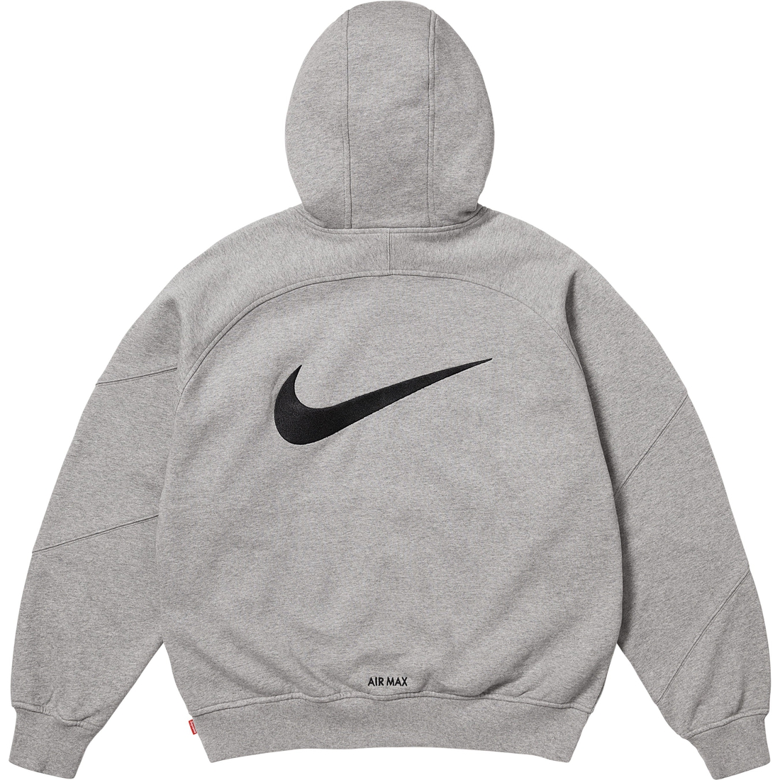 Supreme Supreme Nike Zip Up Hooded Sweatshirt (SS25) - Heather Grey - $158